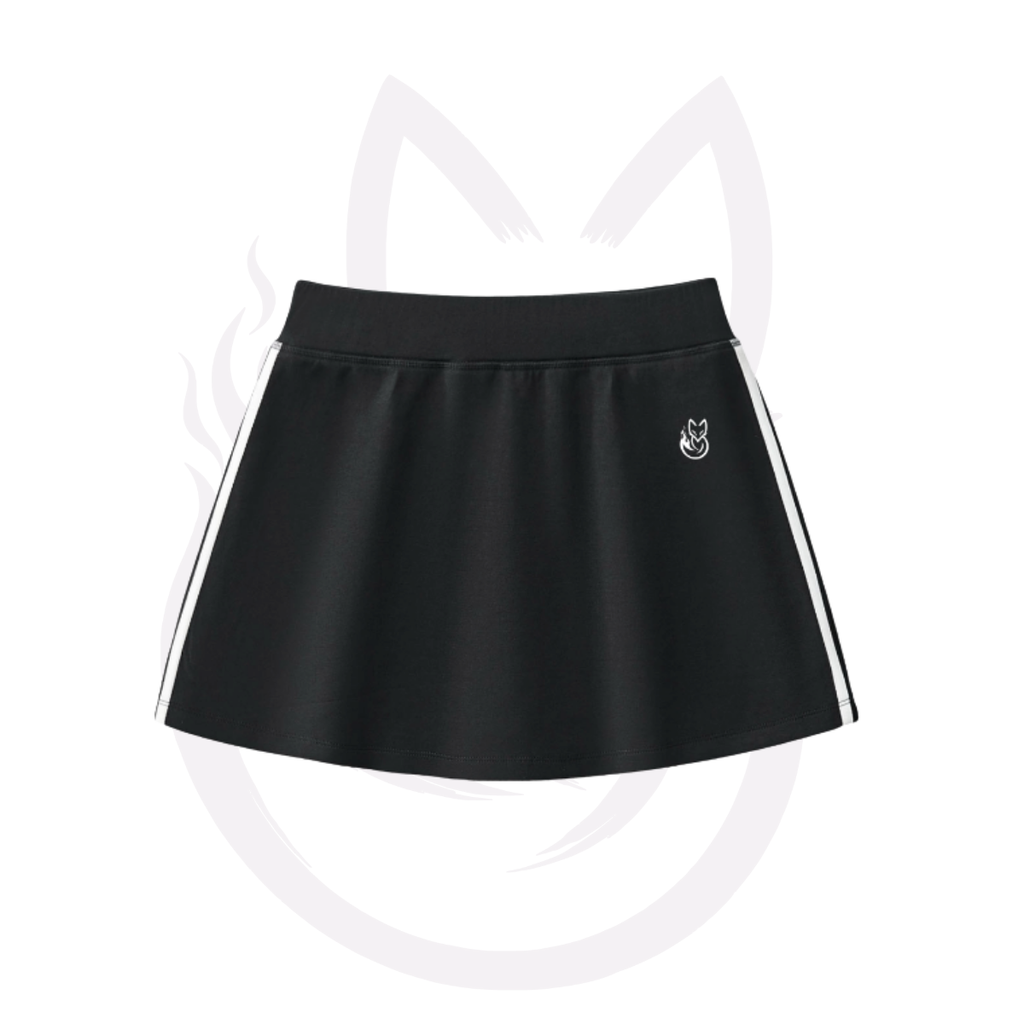 Black Rally Skort