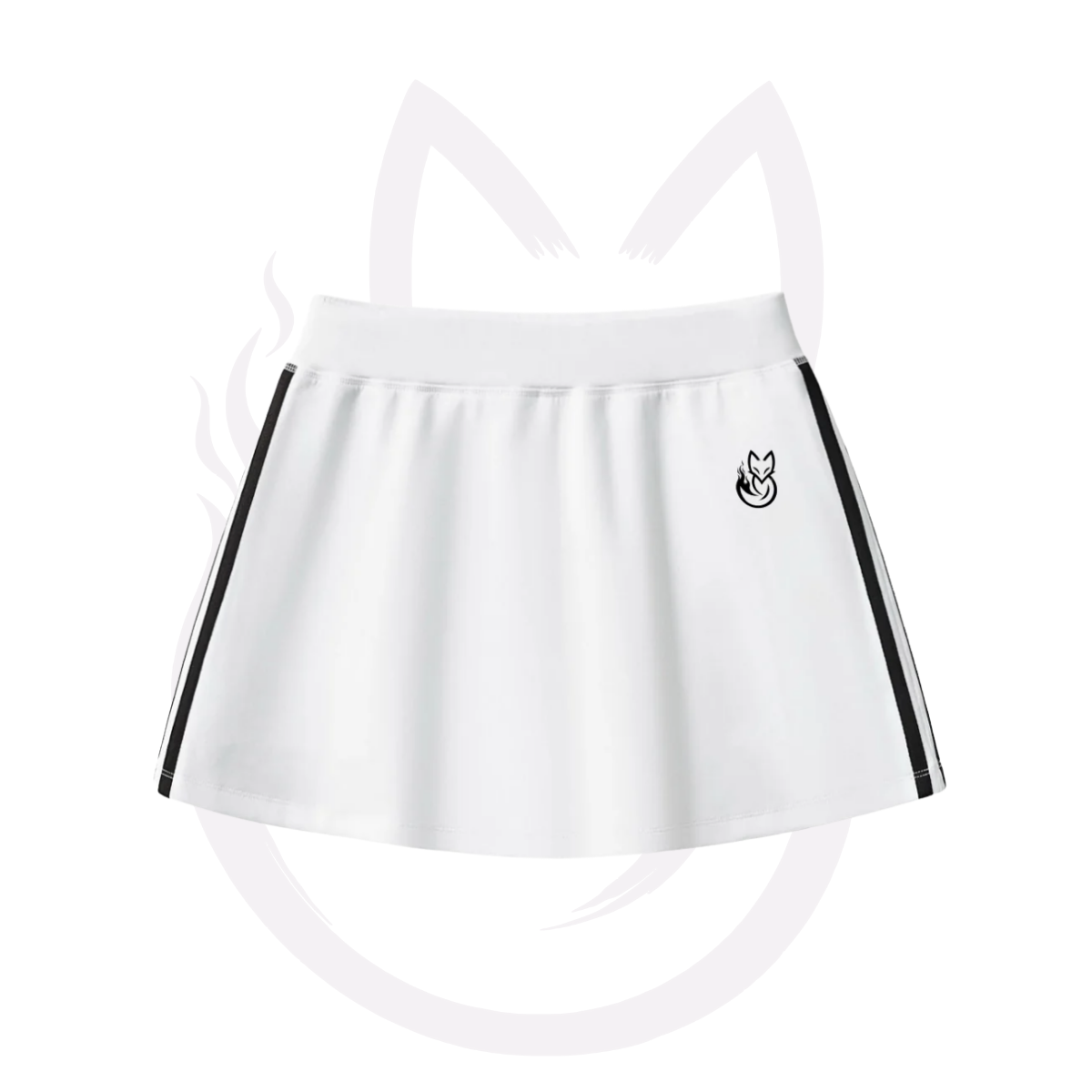 White Rally Skirt