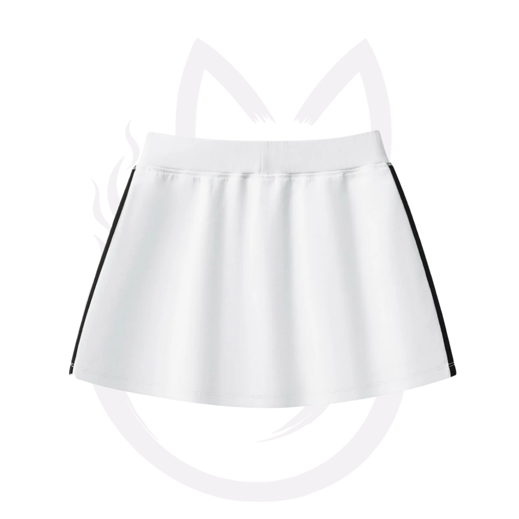 White Rally Skirt