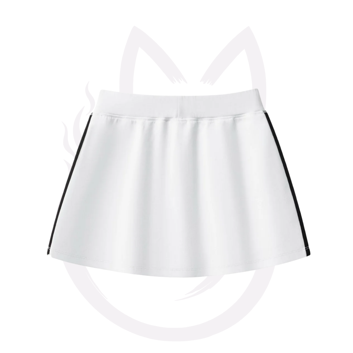 White Rally Skirt
